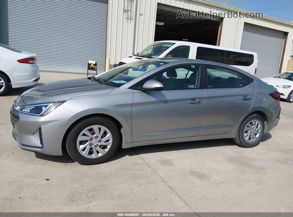 5NPD74LF4LH604095 2020 HYUNDAI ELANTRA Silver 