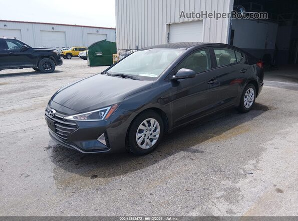 5NPD74LF4LH606106 2020 HYUNDAI ELANTRA Burgundy Przód lewy