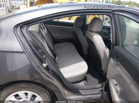 5NPD74LF4LH606106 2020 HYUNDAI ELANTRA Burgundy Widok naklejki z numerem VIN