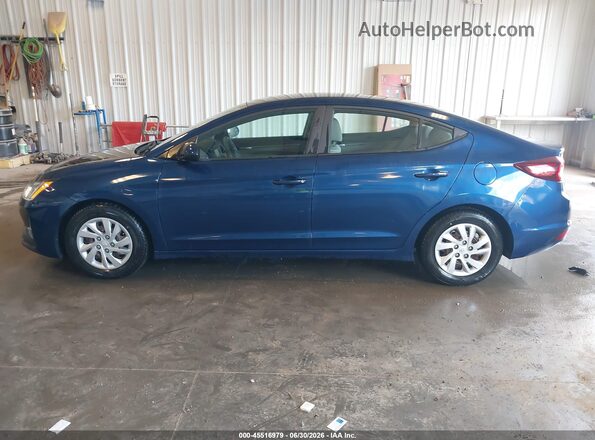 5NPD74LF4LH609975 2020 HYUNDAI ELANTRA Blue Vista interior de 360 grados