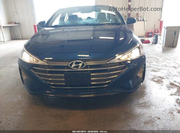 5NPD74LF4LH609975 2020 HYUNDAI ELANTRA Blue Vista del cuadro de instrumentos