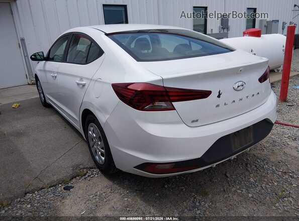 5NPD74LF4LH610219 2020 HYUNDAI ELANTRA White Tył lewy