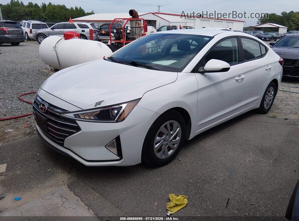 5NPD74LF4LH610219 2020 HYUNDAI ELANTRA White Przód lewy