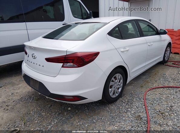 5NPD74LF4LH610219 2020 HYUNDAI ELANTRA White Tył prawy