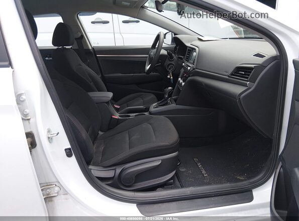 5NPD74LF4LH610219 2020 HYUNDAI ELANTRA White Widok wnętrza z przodu