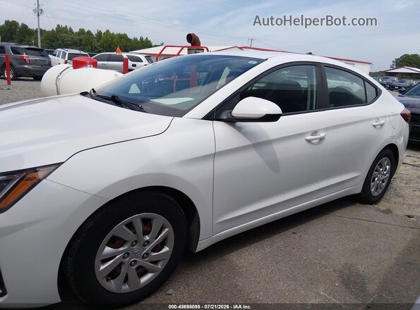 5NPD74LF4LH610219 2020 HYUNDAI ELANTRA White 