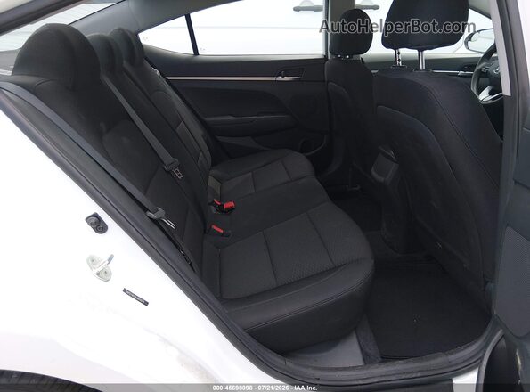 5NPD74LF4LH610219 2020 HYUNDAI ELANTRA White Widok naklejki z numerem VIN