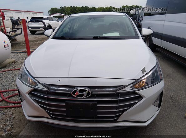 5NPD74LF4LH610219 2020 HYUNDAI ELANTRA White Widok wnętrza 360 stopni