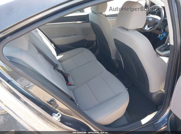 5NPD74LF4LH612813 2020 HYUNDAI ELANTRA Gray Widok naklejki z numerem VIN