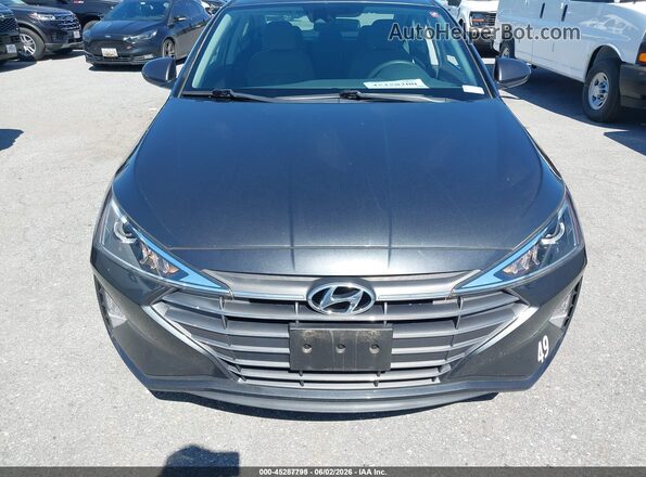 5NPD74LF4LH612813 2020 HYUNDAI ELANTRA Gray Widok z przodu
