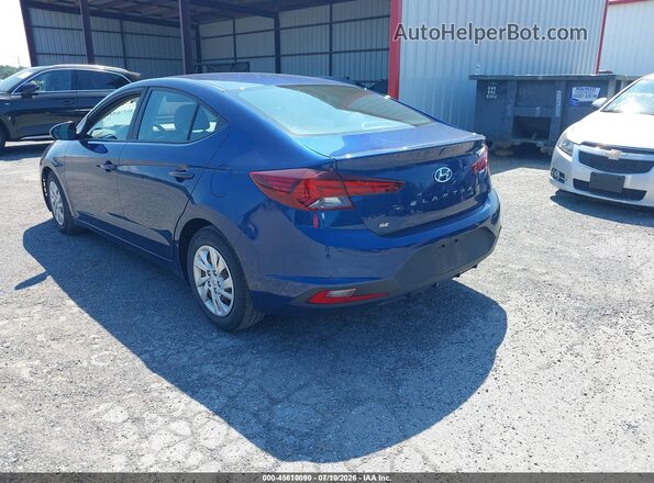 5NPD74LF4LH613086 2020 HYUNDAI ELANTRA Blue Tył lewy