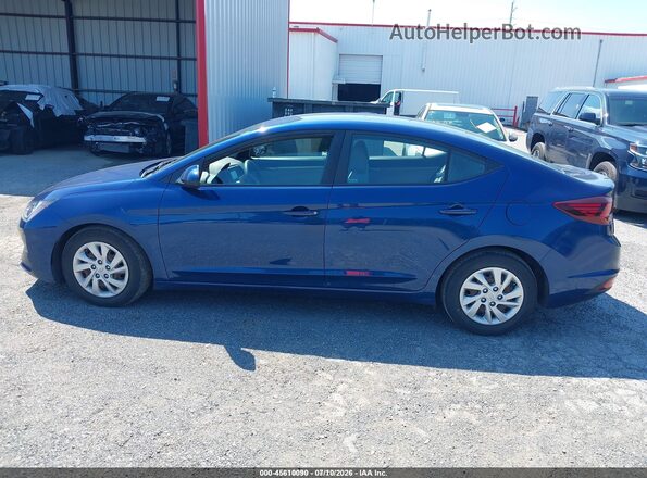 5NPD74LF4LH613086 2020 HYUNDAI ELANTRA Blue 