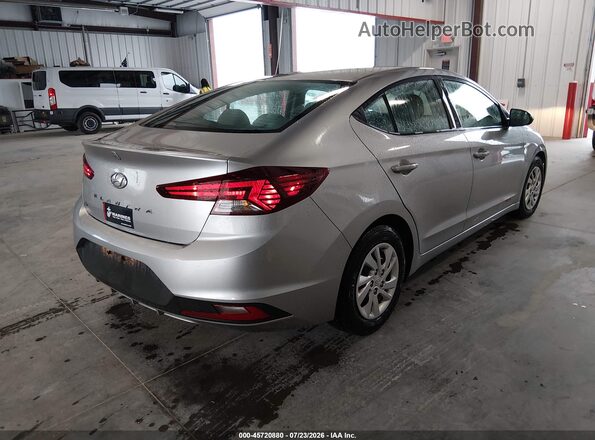 5NPD74LF4LH613153 2020 HYUNDAI ELANTRA Silver Trasero derecho