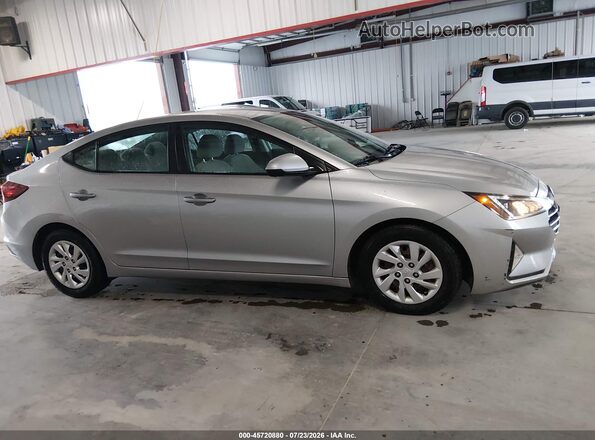 5NPD74LF4LH613153 2020 HYUNDAI ELANTRA Silver Vista interior trasera