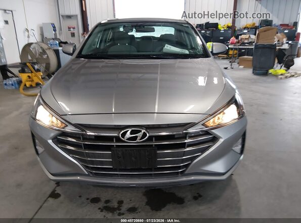 5NPD74LF4LH613153 2020 HYUNDAI ELANTRA Silver Vista del cuadro de instrumentos