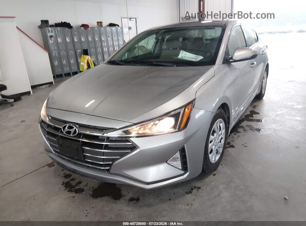 5NPD74LF4LH613153 2020 HYUNDAI ELANTRA Silver Vista frontal