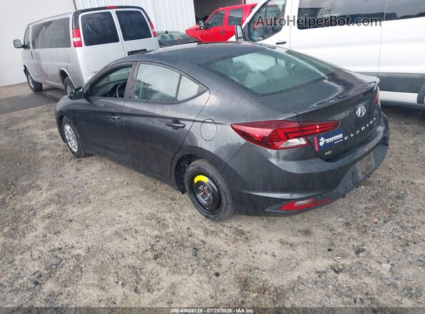 5NPD74LF4LH613282 2020 HYUNDAI ELANTRA Gray უკანა მარცხენა
