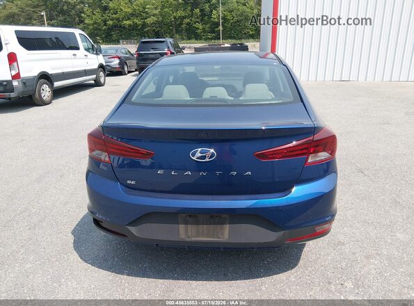5NPD74LF4LH616814 2020 HYUNDAI ELANTRA Blue 