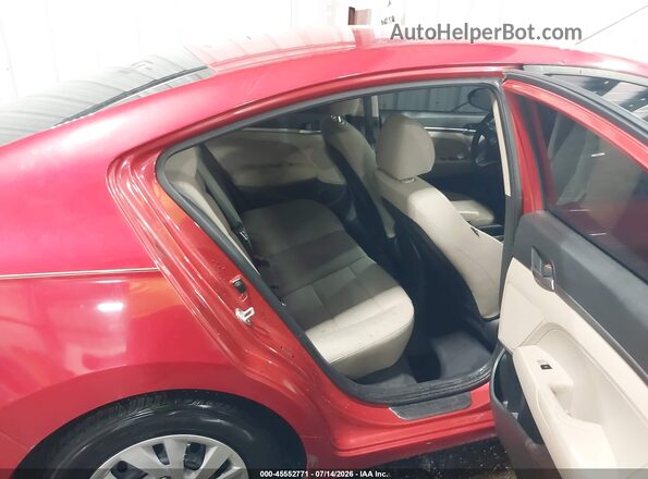 5NPD74LF4LH618692 2020 HYUNDAI ELANTRA Red VIN կոդի պիտակի տեսք