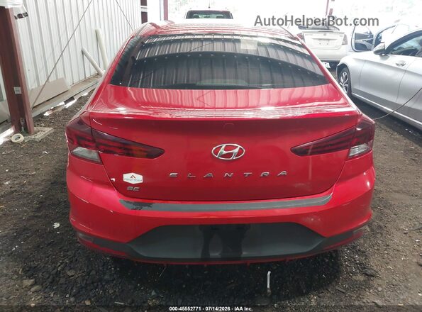 5NPD74LF4LH618692 2020 HYUNDAI ELANTRA Red 