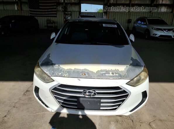 5NPD74LF5HH091706 2017 HYUNDAI ELANTRA White Դիմացի տեսք