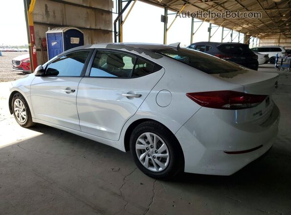 5NPD74LF5HH091706 2017 HYUNDAI ELANTRA White Հետևի ձախ