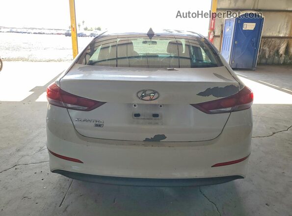 5NPD74LF5HH091706 2017 HYUNDAI ELANTRA White Հետևի տեսք