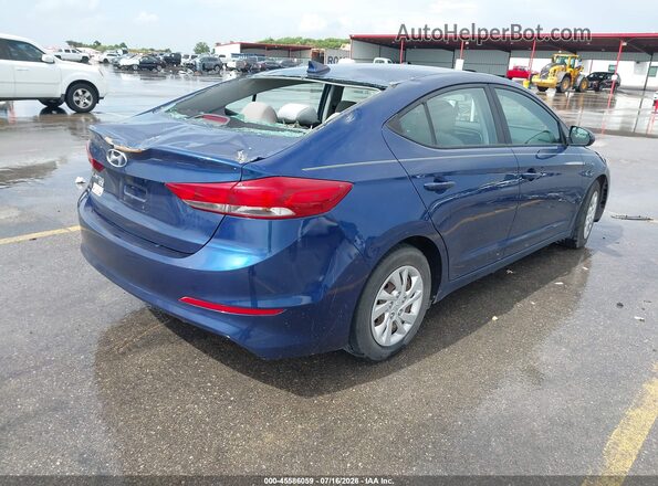 5NPD74LF5HH126759 2017 HYUNDAI ELANTRA Blue უკანა მარჯვენა