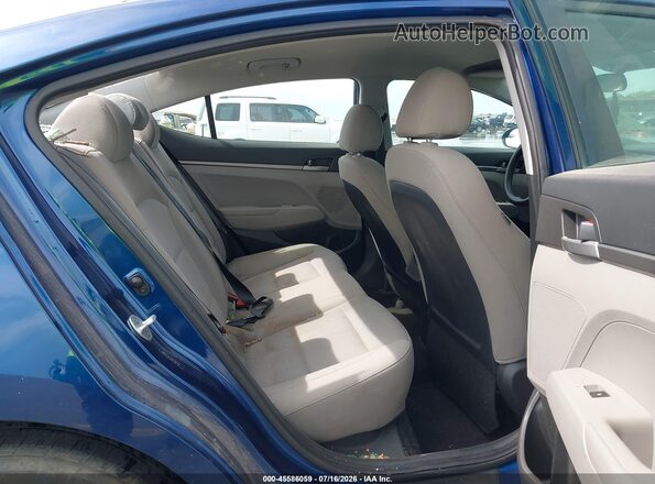5NPD74LF5HH126759 2017 HYUNDAI ELANTRA Blue VIN კოდის სტიკერის ხედი