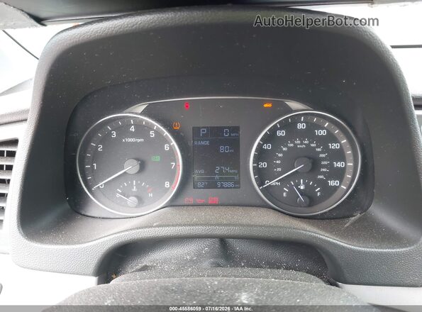 5NPD74LF5HH126759 2017 HYUNDAI ELANTRA Blue უკანა სავარძლების ხედი