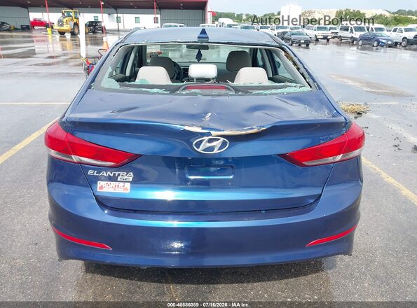 5NPD74LF5HH126759 2017 HYUNDAI ELANTRA Blue 