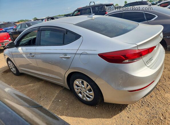 5NPD74LF5HH158501 2017 HYUNDAI ELANTRA Silver უკანა მარცხენა