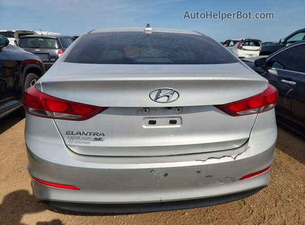 5NPD74LF5HH158501 2017 HYUNDAI ELANTRA Silver უკანა ხედი