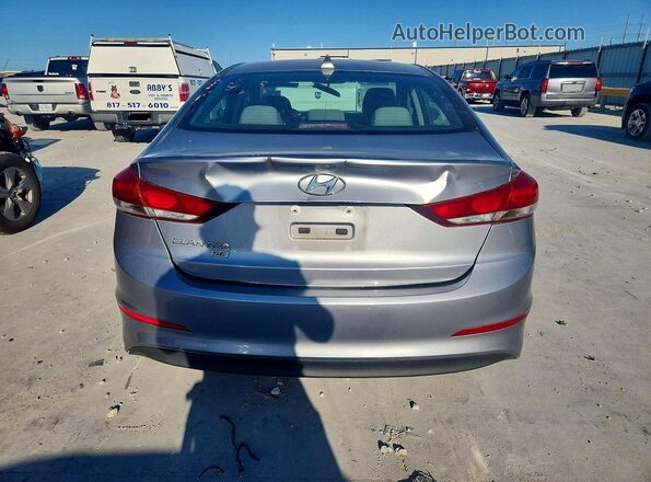 5NPD74LF5HH172642 2017 HYUNDAI ELANTRA Silver Widok z tyłu