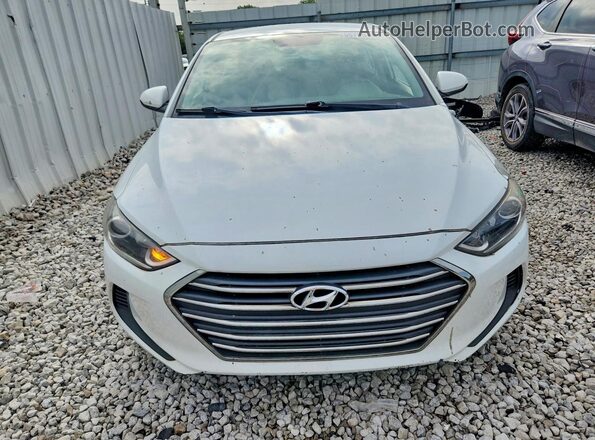 5NPD74LF5JH215639 2018 HYUNDAI ELANTRA White წინა ხედი
