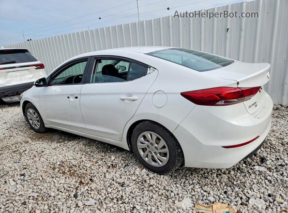 5NPD74LF5JH215639 2018 HYUNDAI ELANTRA White უკანა მარცხენა