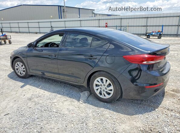 5NPD74LF5JH241724 2018 HYUNDAI ELANTRA Black Trasero izquierdo