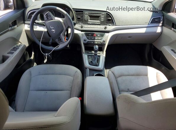 5NPD74LF5JH241724 2018 HYUNDAI ELANTRA Black Vista del salpicadero