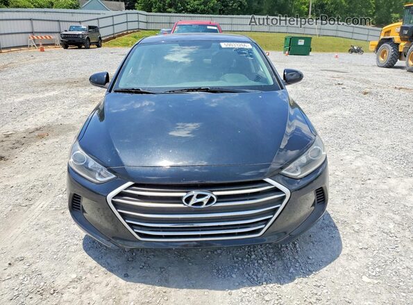 5NPD74LF5JH241724 2018 HYUNDAI ELANTRA Black Vista frontal