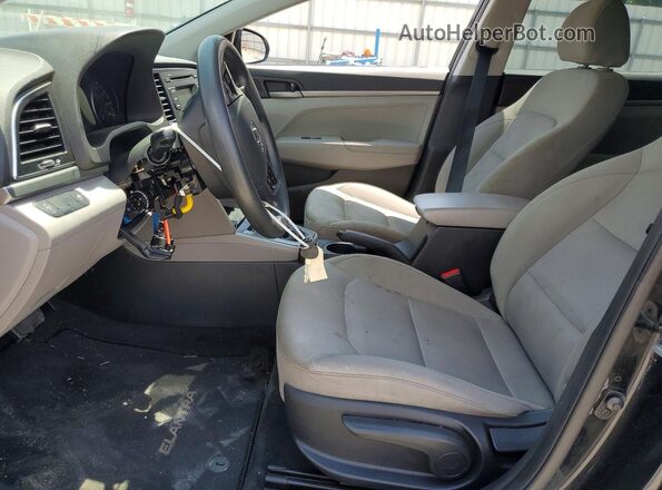 5NPD74LF5JH241724 2018 HYUNDAI ELANTRA Black Vista interior delantera