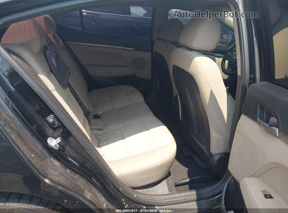 5NPD74LF5JH259320 2018 HYUNDAI ELANTRA Черный Вид наклейки с VIN-кодом