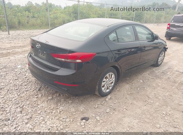5NPD74LF5JH264436 2018 HYUNDAI ELANTRA Black Rear right
