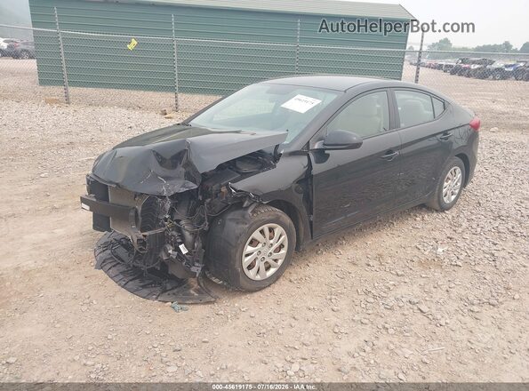 5NPD74LF5JH264436 2018 HYUNDAI ELANTRA Black Front left