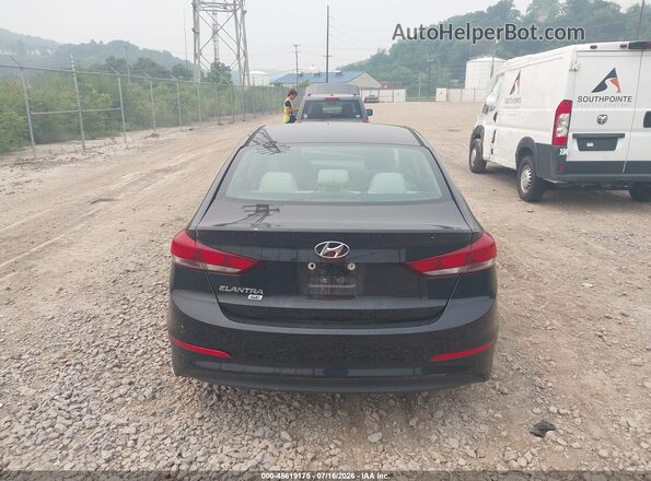 5NPD74LF5JH264436 2018 HYUNDAI ELANTRA Black 