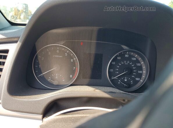 5NPD74LF5JH325672 2018 HYUNDAI ELANTRA Blue ხელსაწყოთა პანელის ხედი