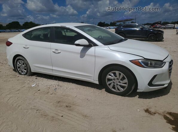 5NPD74LF5JH347333 2018 HYUNDAI ELANTRA White Առջևի աջ