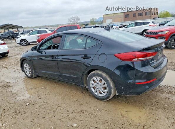 5NPD74LF5JH399500 2018 HYUNDAI ELANTRA Black Rear left