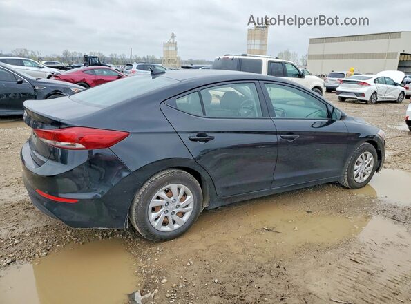 5NPD74LF5JH399500 2018 HYUNDAI ELANTRA Black Rear right