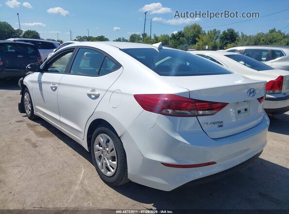 5NPD74LF5JH400029 2018 HYUNDAI ELANTRA White Tył lewy