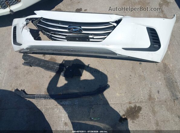 5NPD74LF5JH400029 2018 HYUNDAI ELANTRA White Widok zestawu wskaźników